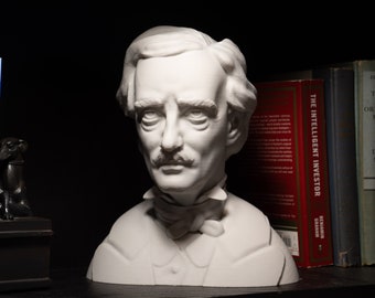 Edgar Allan Poe Bust, Made in Baltimore, Edgar Allan Poe Gift