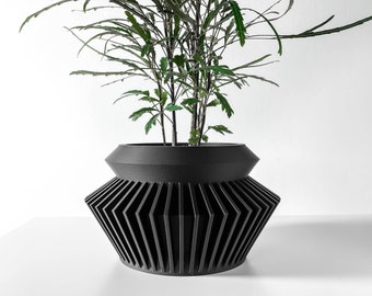 Modern Planter Pot - Stylish Home Decor for Small & Medium Plants, Indoor Gardening Plant Lover Gift