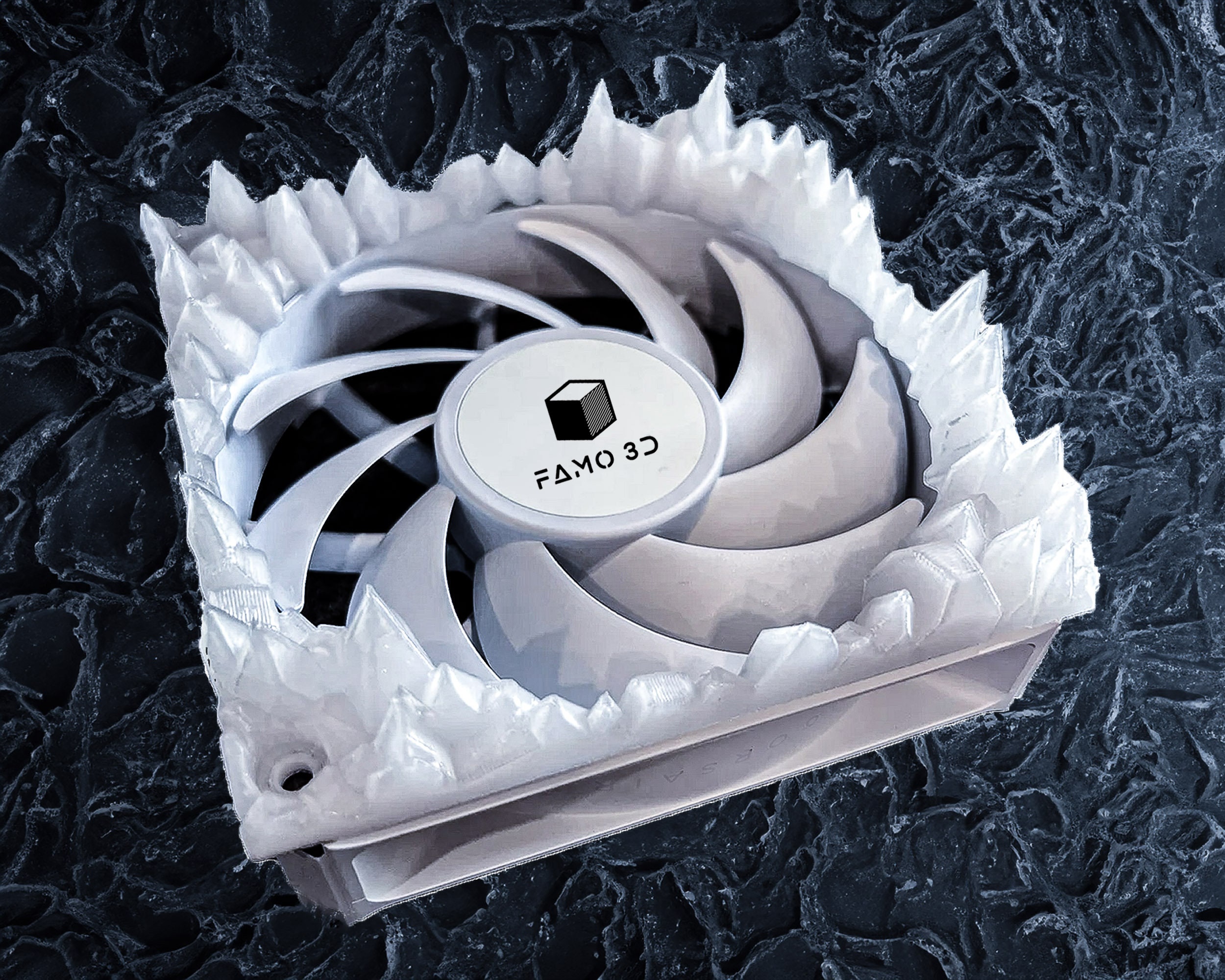 Ventilateur RAM Cooling Shroud 140mm - Se Visse Sur Un Ventilo De Boîtier 140mm - Neuf Sous Emballage - Pour Refroidissement Mémoire