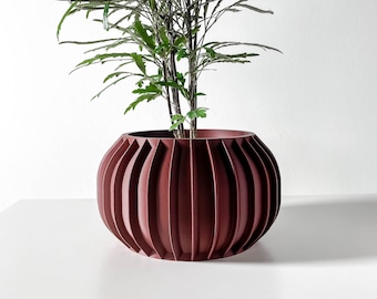 Modern Planter Pot - Stylish Home Decor for Small & Medium Plants, Indoor Gardening Plant Lover Gift