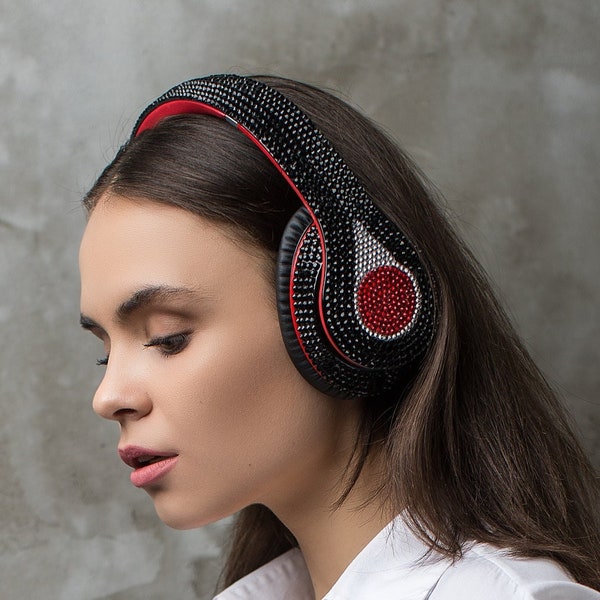 Crystal Headphones - Etsy