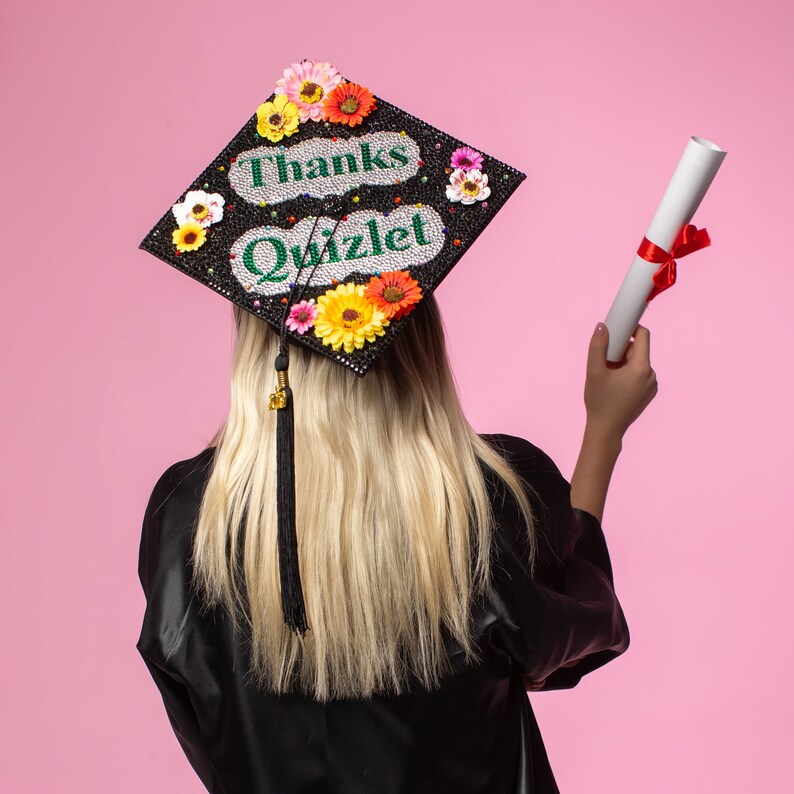 Mandala Graduation Cap Bedazzled Handmade Mandala Tassel - Etsy