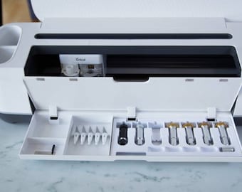 Bandeja portaherramientas para Cricut Maker y Maker 3 / Organizador impreso en 3D para puntas, cuchillas y herramientas QuickSwap / Accesorio de alta calidad