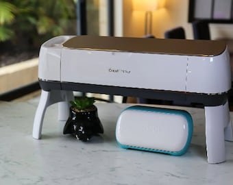 Cricut Maker & Maker 3 Extender Legs | 3D Printed Height Extension Stands | Space-Saving Craft Table Accessory