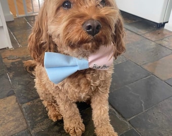 PERSONALISED Custom Dog Bow Ties