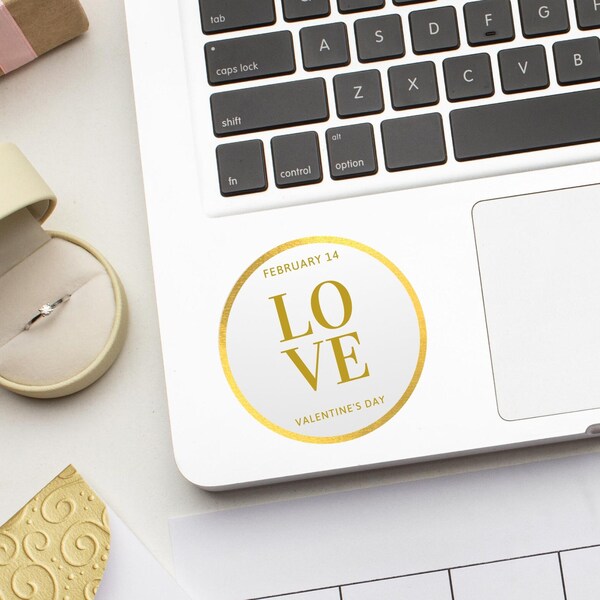 Custom Gold Foil Stickers Etsy