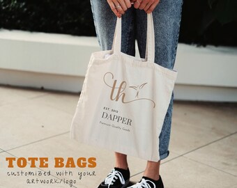 Custom Tote Bags, Promotional Tote Bag, Canvas Shoulder Bag, Shopping Bag With Logo, Wholesale Bags for Business, Corporate Gifts, Bulk