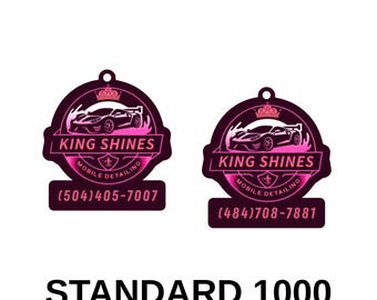 Custom Air Freshener, Custom Car Freshener, Logo Freshener, Personalized Car Air Freshener, Car Parfume, Hanging Freshener, Car Accessories