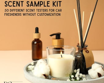 Scent Sample Kit - 50 scents without customization