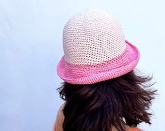 CROCHET PATTERN HAT.Boho Crochet pattern hat.Zerowaste knitting pattern hat.Scrapyarn Knitting Pattern Hat.Beginnerfriendly Crochet Hat.