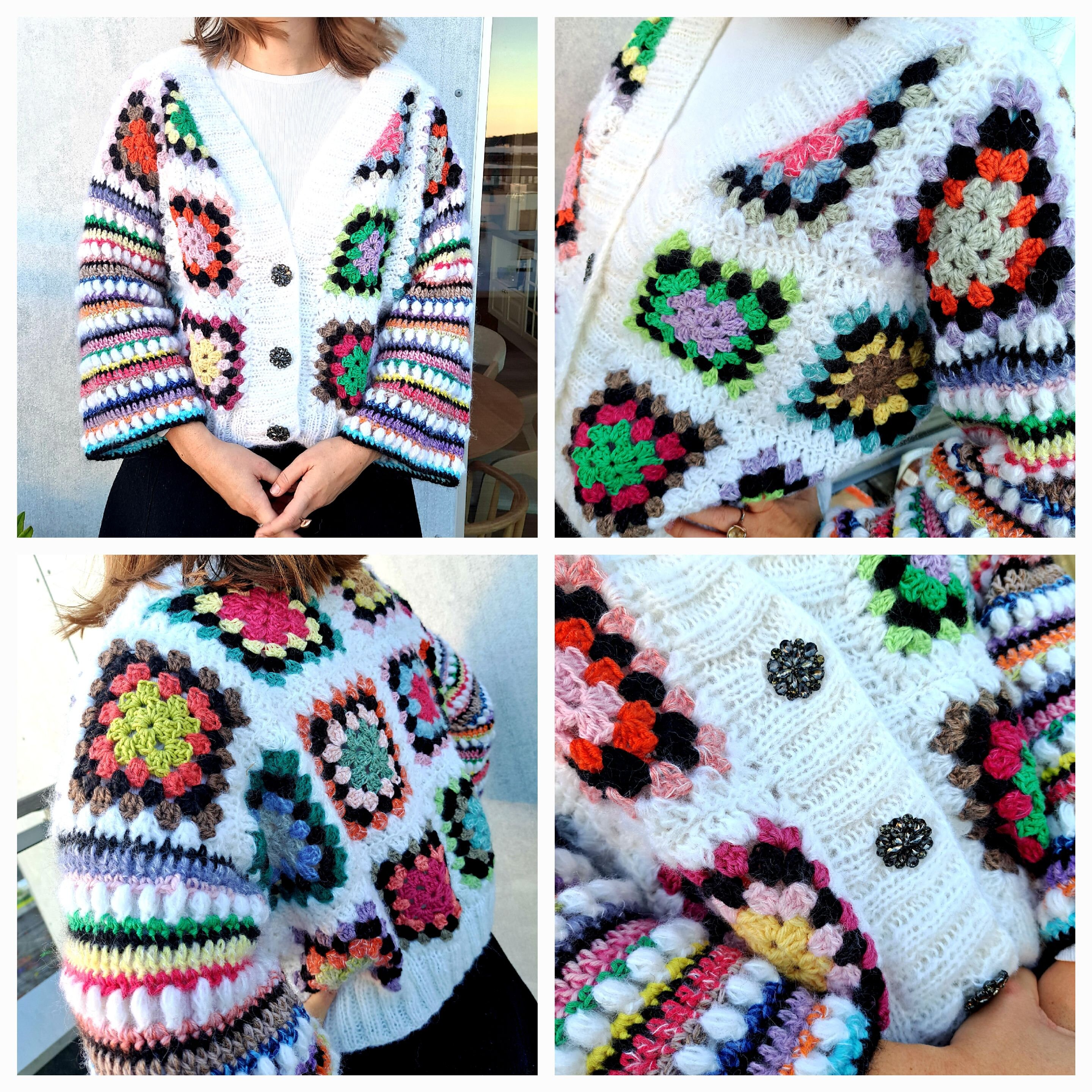 6(ロク) COTTON MIX PATTERN BORDER CARDIGAN 6（ロク）の「＜6(ROKU)＞COTTON MIX PATTERN BORDER CARDIGAN