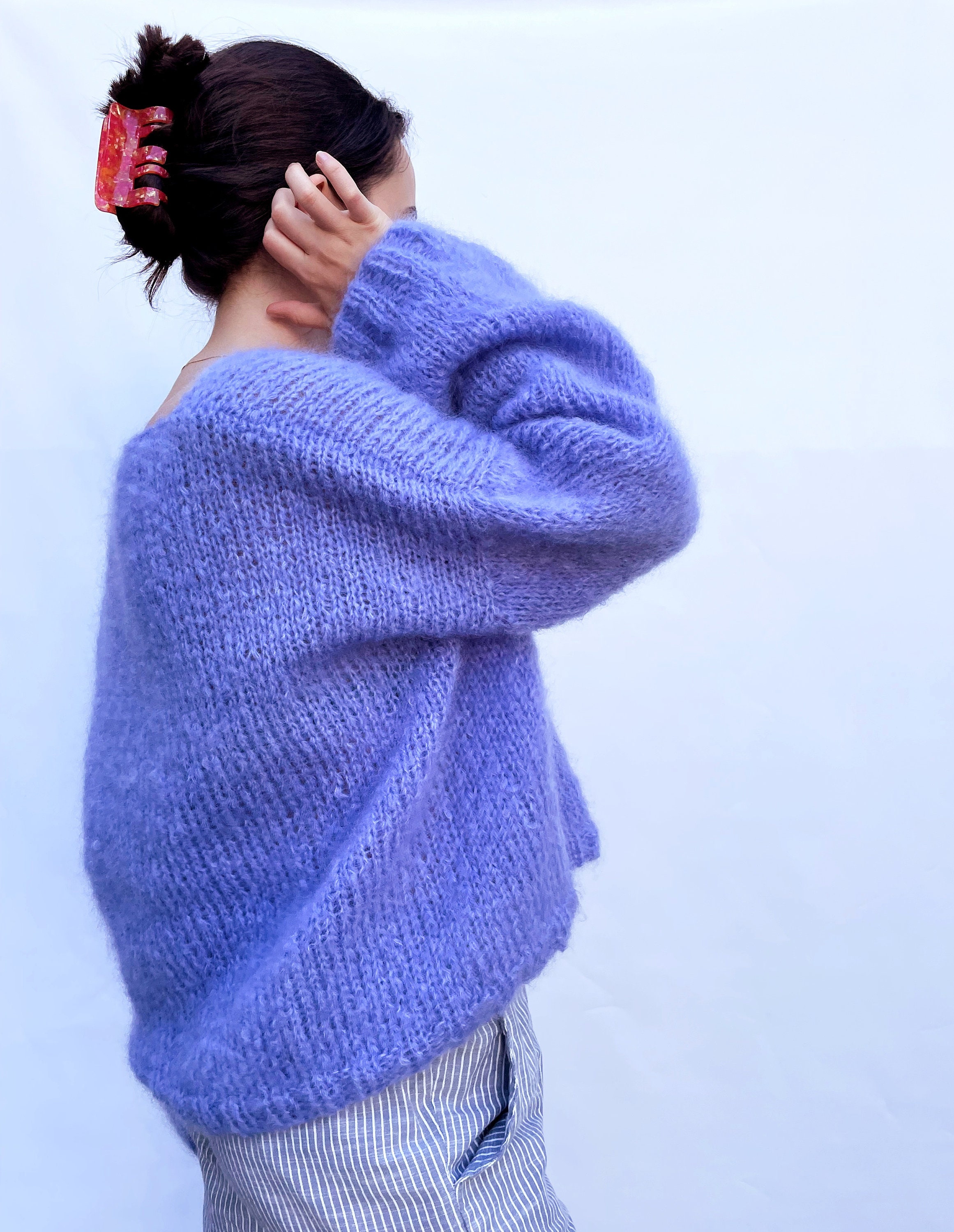 V Neck Mohair - Etsy V Neck Mohair - Etsy