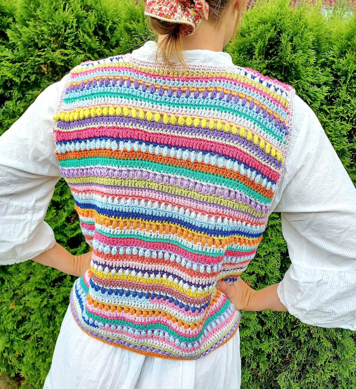 FRIDA Crochet Vest. PDF Instant Pattern. Beginner Friendly. - Etsy