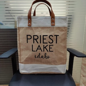 Bolsa de yute personalizada: recuerdo de boda, regalo para despedida de soltera