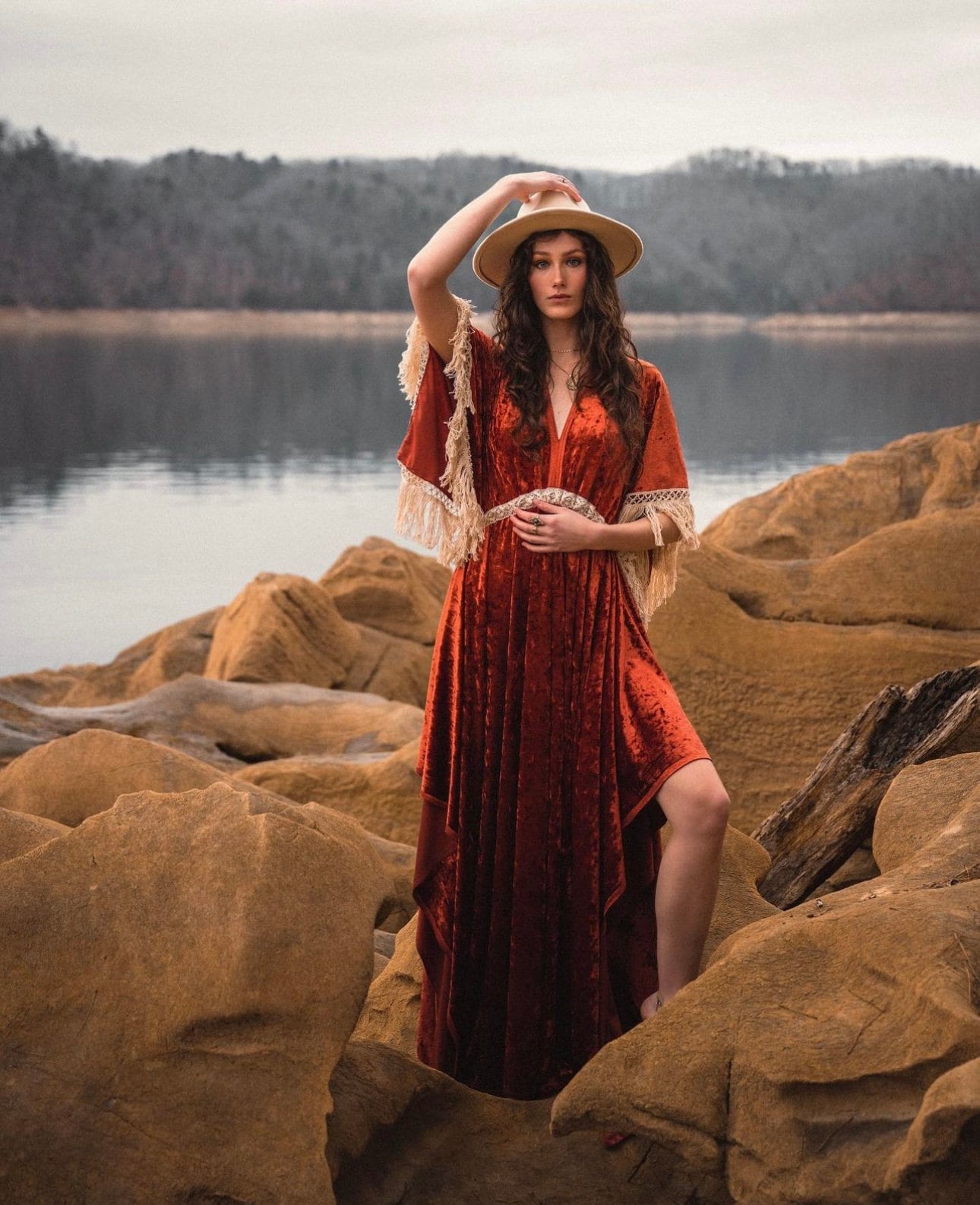 冬ギフト  RENTAL Dress Velvet 16), - 0 (size Sahara the - DRESS ワンピース