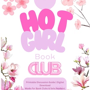 Book Club Discussion Guide: Printable PDF Template