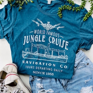 Disney Jungle Cruise Rules of the Jungle Skipper Jokes Unisex t-shirt