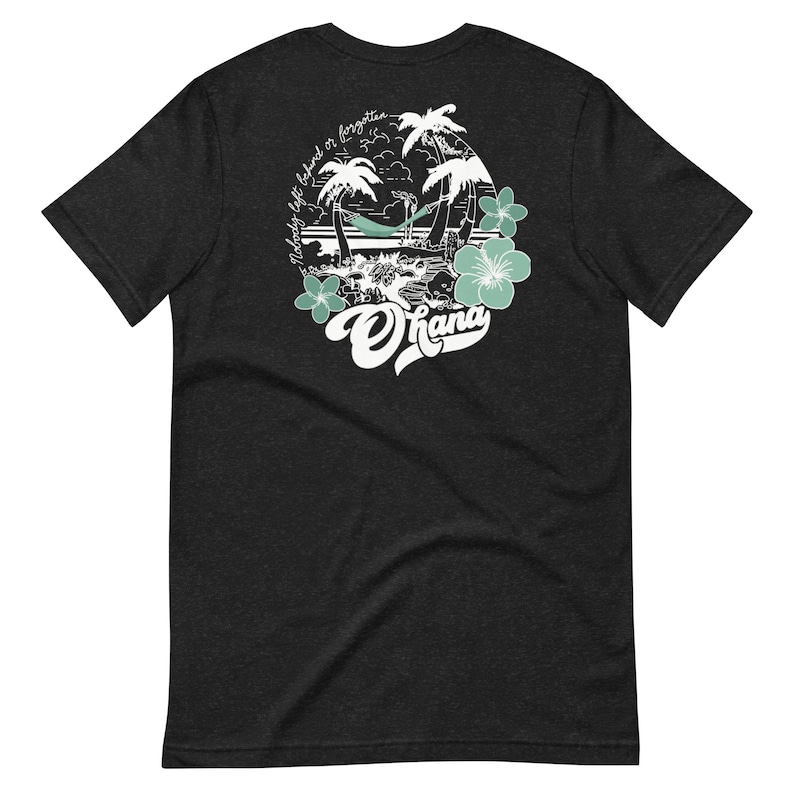 Disney Lilo and Stitch Ohana Tropical Hawaii Unisex t-shirt