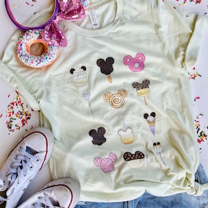 Mickey Shaped Treats T-Shirt Disney Short-Sleeve Unisex T-Shirt