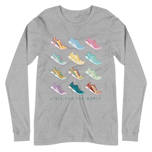 Girls Run The World Run Disney Disney HalbMarathon Prinzessinnen Unisex Langarm-T-Shirt