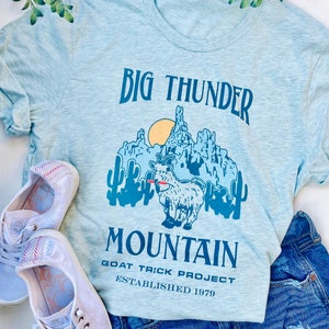 Disney Frontierland Big Thunder Mountain Goat Trick Unisex t-shirt