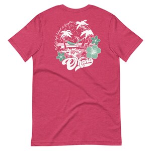 Disney Lilo and Stitch Ohana Tropical Hawaii Unisex t-shirt