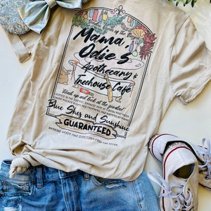 Disney Mama Odie&#39;s Treehouse Princess and the Frog Unisex t-shirt