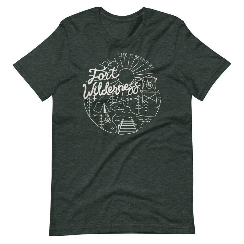 Walt Disney World Fort Wilderness Camping Loops Unisex t-shirt