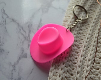 Cowgirl Keychain | Cowgirl Hat Keychain | Bridesmaids Gifts