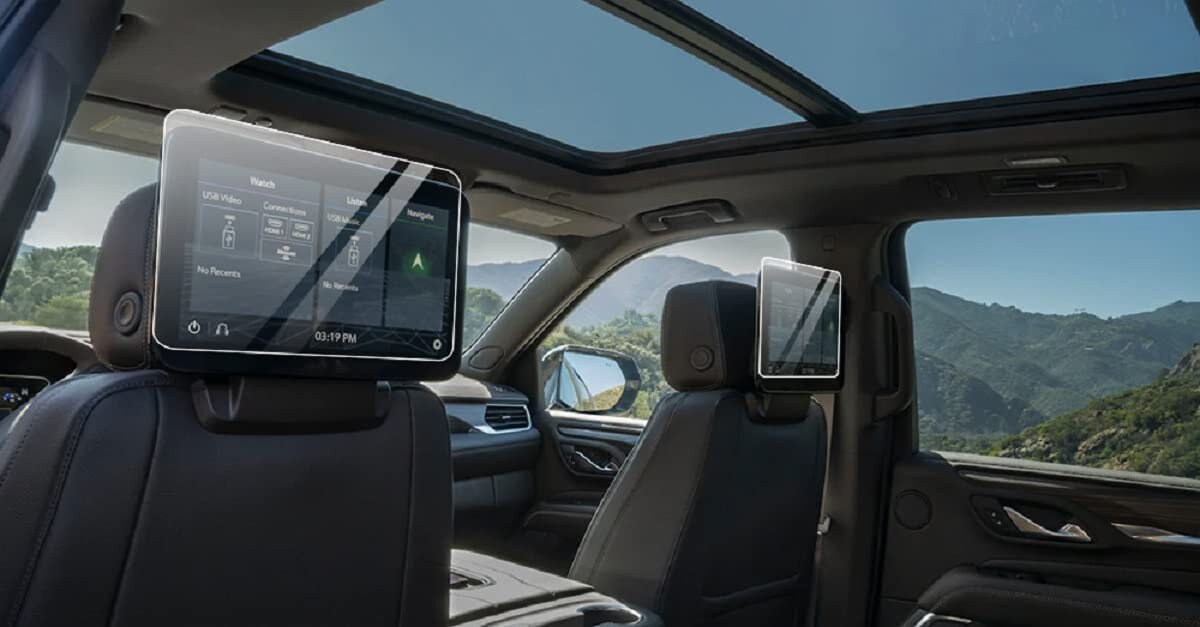 Escalade, Yukon Rear Seat Entertainment Screen Protector SET Etsy