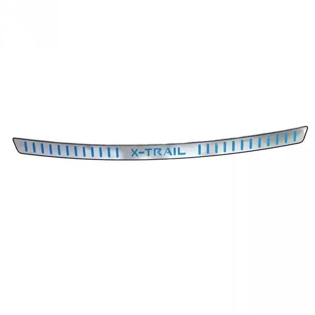 thumbnail image 2 of Give Your Nissan X-Trail (2014+) A Stylish Rear Bumper Makeover With This Brushed Steel Scratch Guard 2 of 5