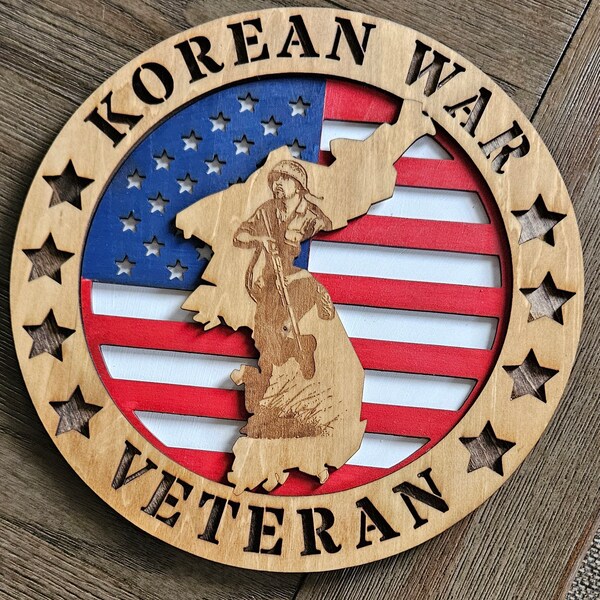 Korean War Paque ***DIGITAL FILE ONLY***