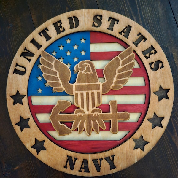 Navy Plaque ***DIGITAL FILE ONLY***