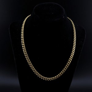 18k Gold Miami Cuban Link Chain 4-12 mm | Men&#39;s Jewelry | Hip Hop Necklace | Iced Out Necklace | LIFETIME WARRANTY