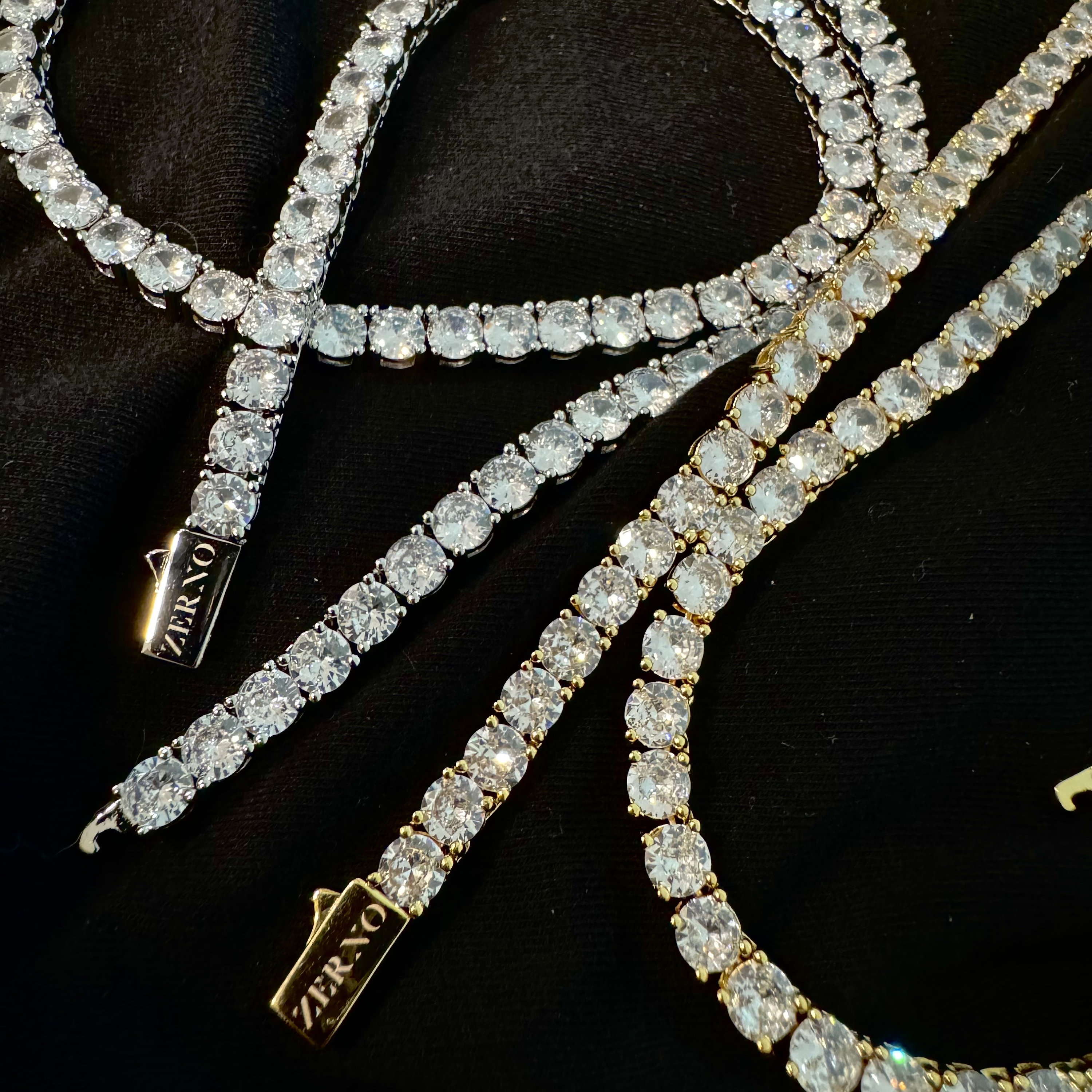 5mm Iced Out Diamond VVS Tennis Chain | Men's Jewelry