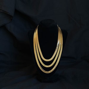 Gold Necklace | Men&#39;s Jewelry | Diamond Necklace | Hip Hop Tennis Chain | Iced Out Necklace |