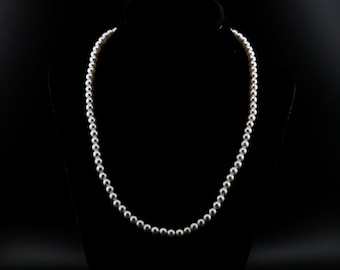 Pearl Necklace | Men's Jewelry | Diamond Necklace | Hip Hop Tennis Chain | Iced Out Necklace |