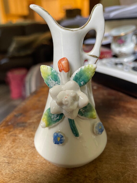 Miniature Vase Made in Occupied Japan Etsy