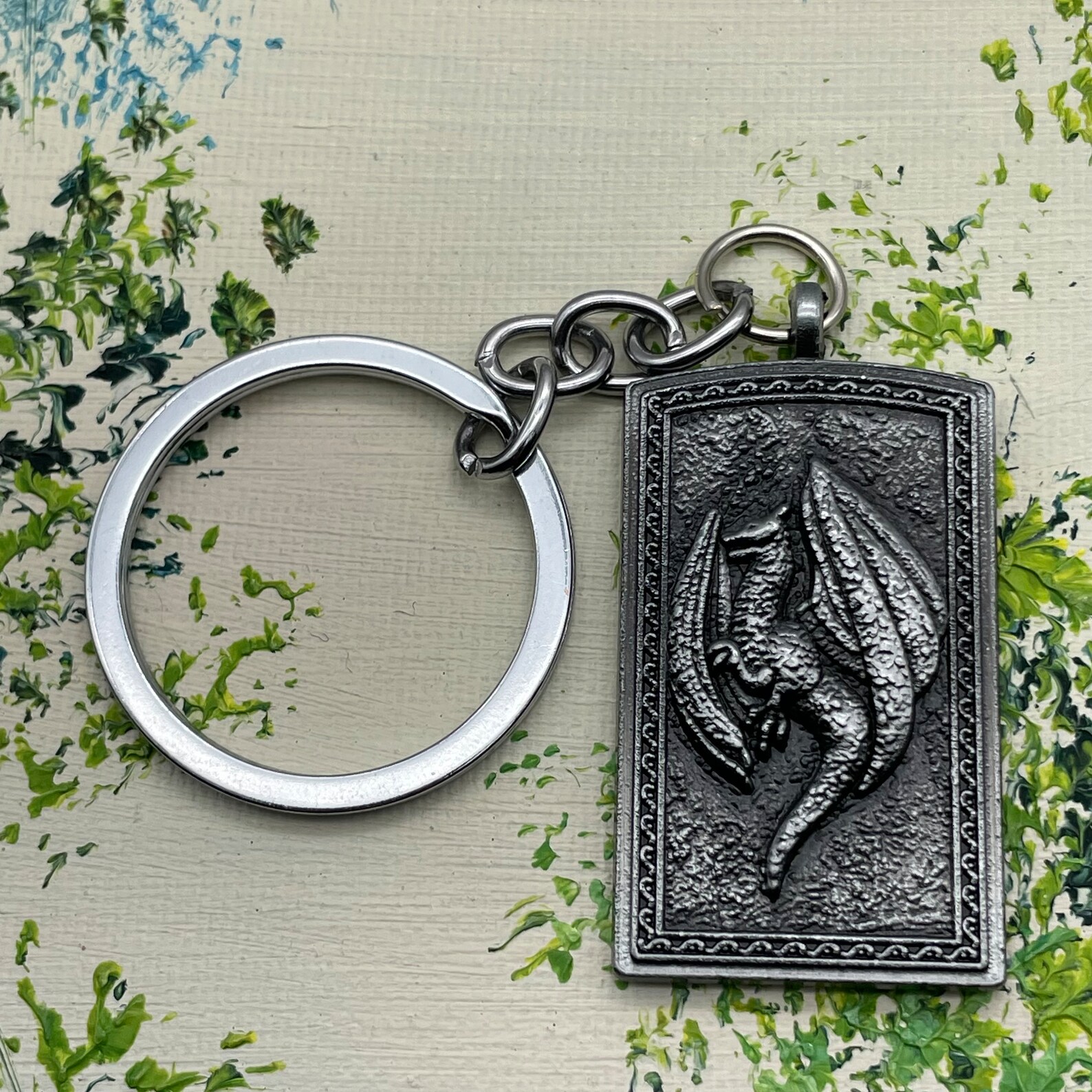 Elden Ring Keychain Dragoncrest Greatshield Talisman Cute Etsy Hong Kong