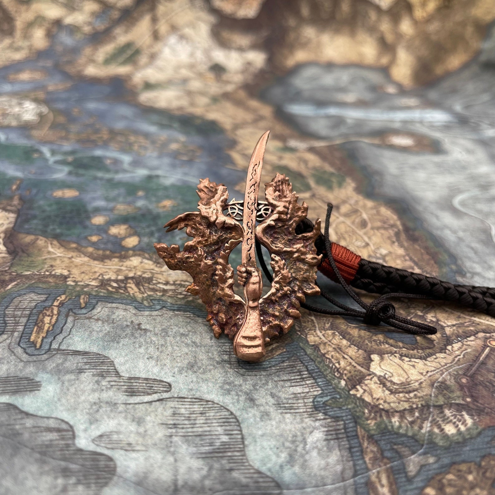 Elden Ring Necklace Rotten Winged Sword Insignia Elden Ring Etsy