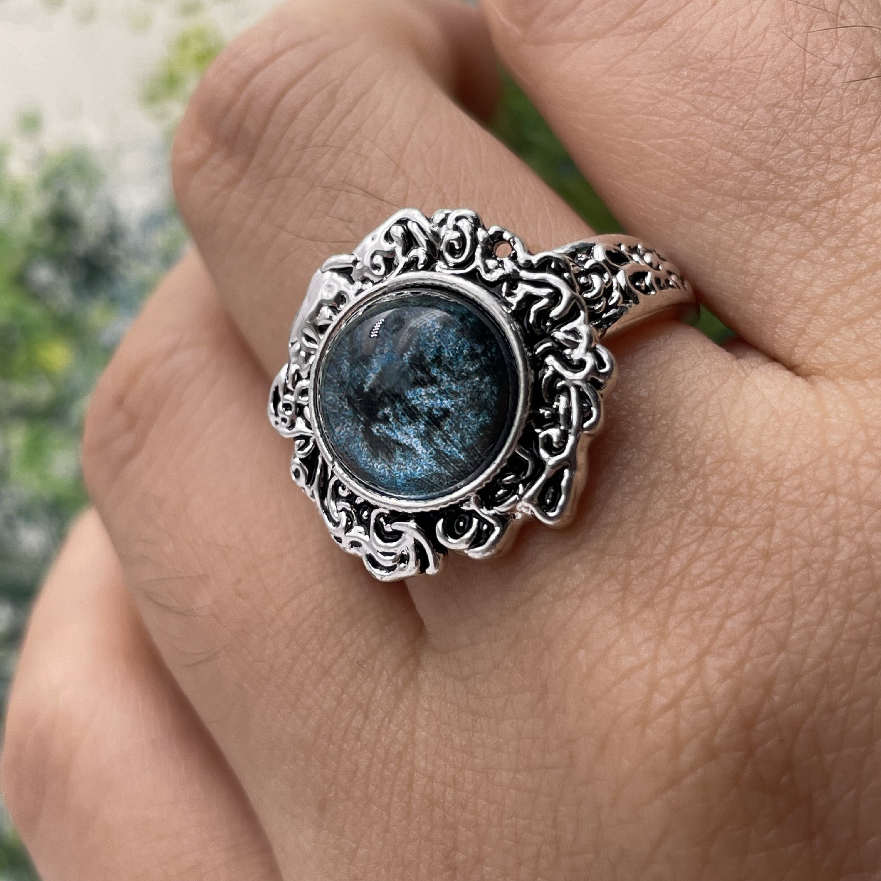 Elden Ring Ring Dark Moon Ring Wedding Ring for Ranni Etsy Australia