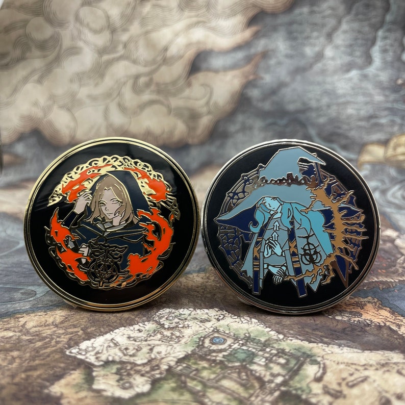 Elden Ring Inspired Ranni the Witch Pin/brooch Elden Ring - Etsy