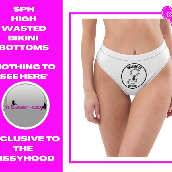 SPH high-waisted bikini bottom