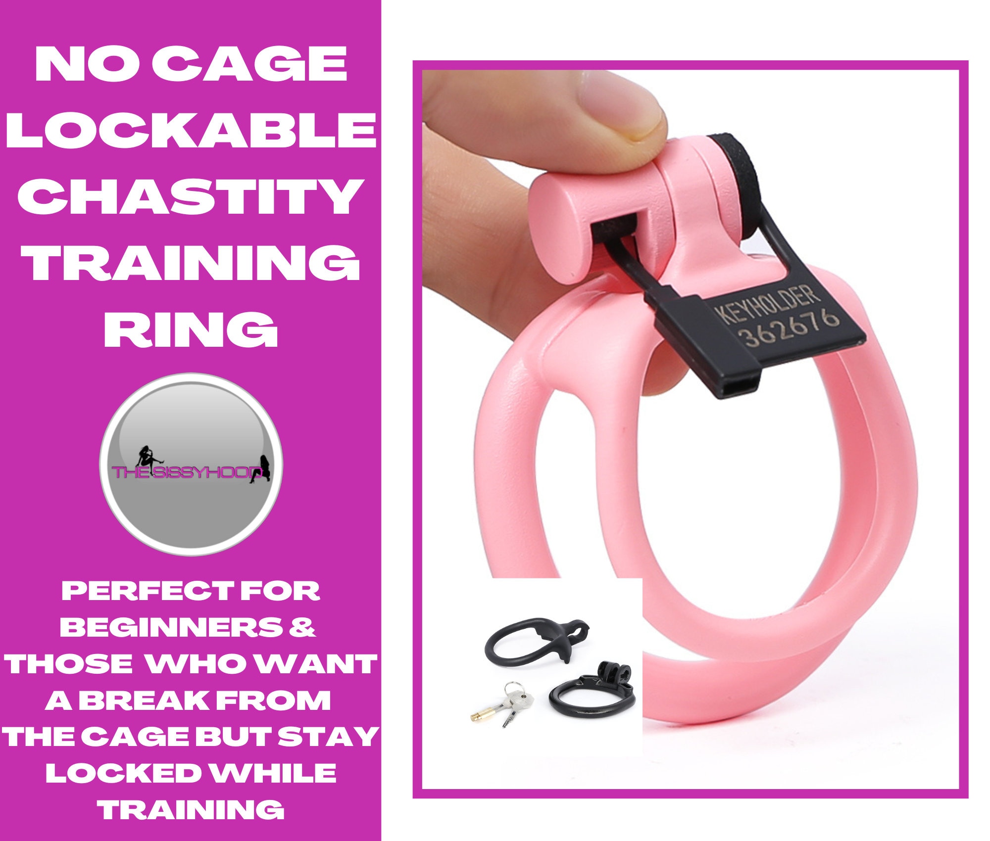ZERO CAGE Male Resin Chastity Device Cock Cage Chastity Belt pic