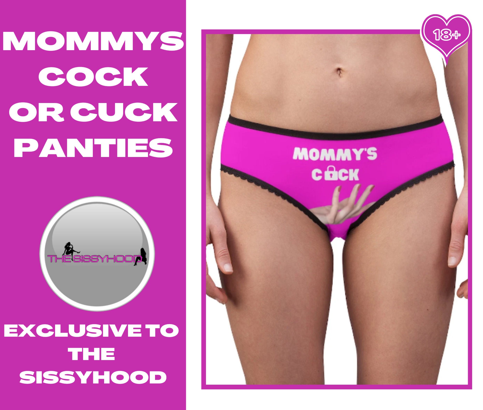 Mommys Cock Panties Womens Briefs picture