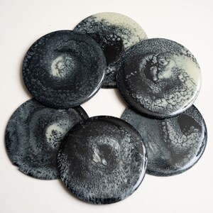 unique handmade colorful epoxy resin coasters setunique colorful coasters set