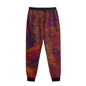 Men&#39;s sweatpants with elastic waistband. Slaggy and relaxed fit.