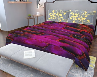 Weiche Tagesdecke, leichte und atmungsaktive Steppdecke. Kunstwerk für Ihr Bett.