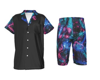 Your Kid&#39;s will sleep well, in these Imitation Silk Short Pajamas. Or they can just hang out and be active, ind this comfortable pajama set.