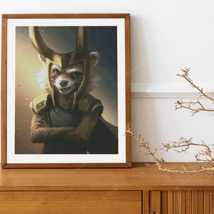 Rocket Superheroes Cross Stitch Pattern DMC Chart Two Color Variations Needlepoint Embroidery Chart Printable PDF Instant Download